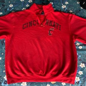 University of Cincinnati Quarter-Zip Sweatshirt